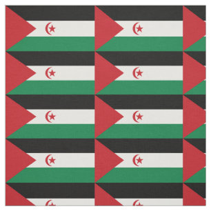 Tecido Bandeira da República Árabe Saaraui Democrática