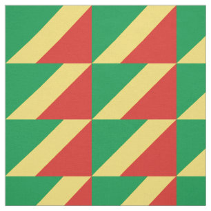 Tecido Bandeira da República do Congo