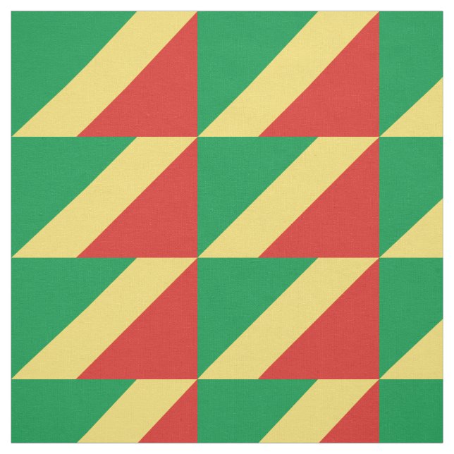 Tecido Bandeira da República do Congo (Modelo)