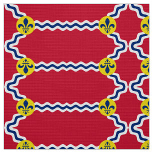 Tecido Bandeira da Rua Louis, Missouri