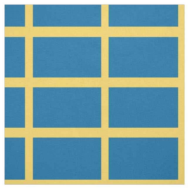 Tecido Bandeira da suecia (Modelo)
