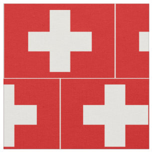 Tecido Bandeira da suiça
