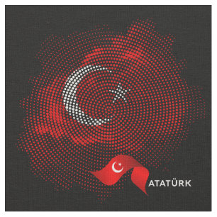 Tecido Bandeira da Turquia