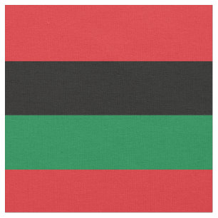 Tecido Bandeira da UNIA Pan-Africana e Afro-Americana
