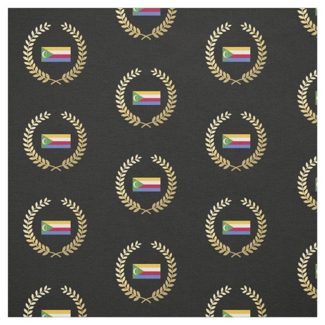 Tecido Bandeira das Comores (Modelo)
