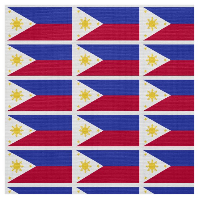 Tecido Bandeira das Filipinas (Modelo)