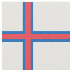 Tecido Bandeira das Ilhas Faroé