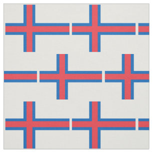 Tecido Bandeira das Ilhas Faroé