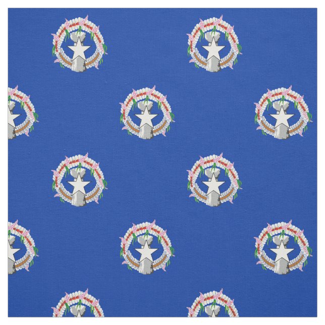 Tecido Bandeira das Ilhas Marianas nortes (Modelo)