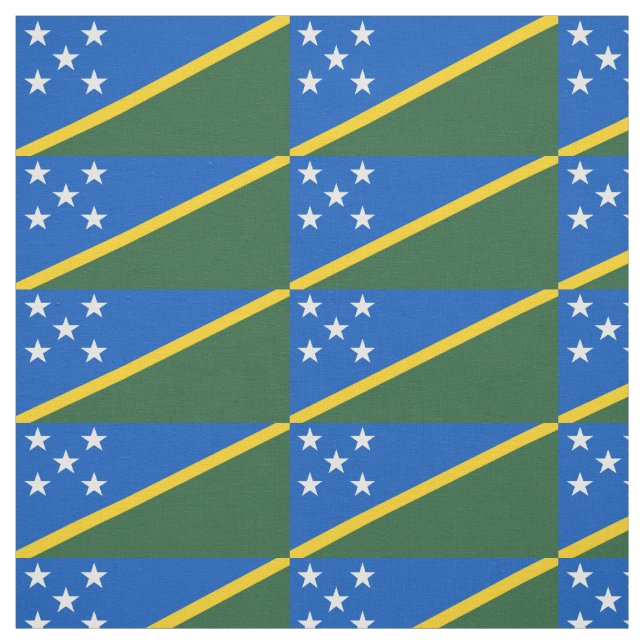 Tecido Bandeira das Ilhas Salomão (Modelo)