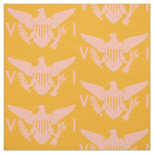 Tecido Bandeira das Ilhas Virgens Americanas (Grande) Lar