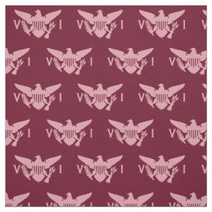 Tecido Bandeira das Ilhas Virgens Americanas (Pequena) Ro