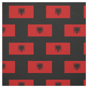 Tecido Bandeira de Albânia