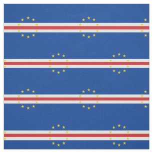 Tecido Bandeira de Cabo Verde