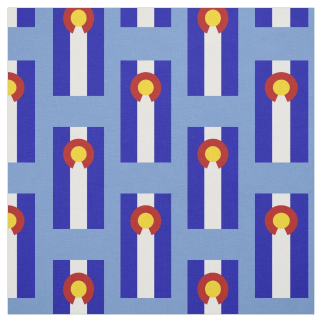 Tecido Bandeira de Colorado (Modelo)