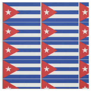 Tecido Bandeira de Cuba