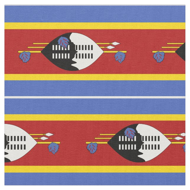 Tecido Bandeira de Essuatíni (Detalhe)