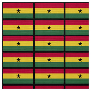 Tecido Bandeira de Ghana