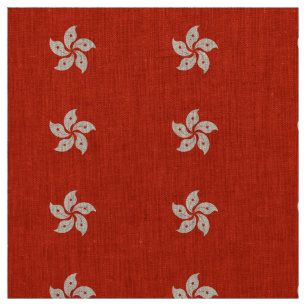 Tecido Bandeira de Hong Kong