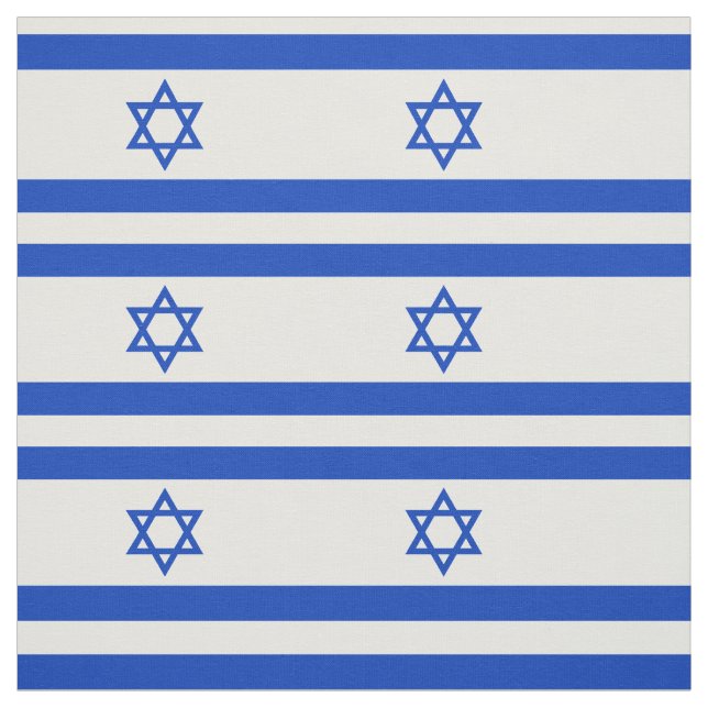 Tecido Bandeira de Israel (Modelo)
