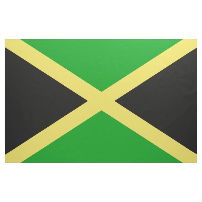 Tecido Bandeira de Jamaica (Jarda)