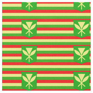 Tecido Bandeira de Kanaka Maoli