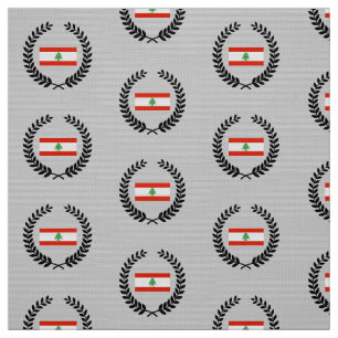 Tecido Bandeira de Líbano
