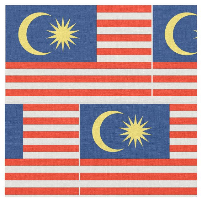 Tecido Bandeira de Malaysia (Detalhe)