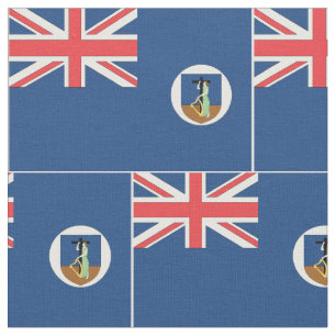 Tecido Bandeira de Montserrat