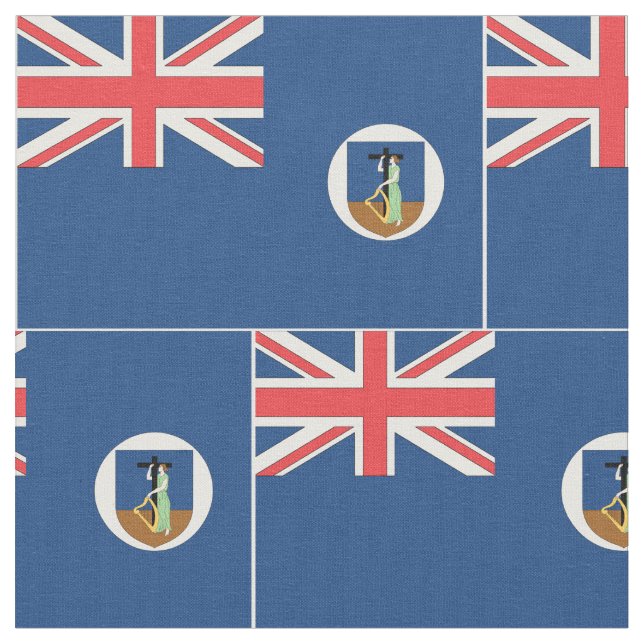 Tecido Bandeira de Montserrat (Detalhe)