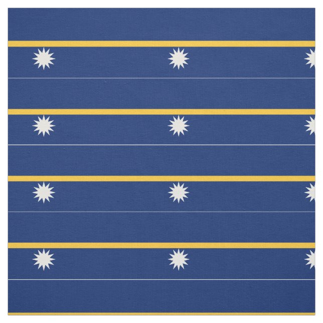 Tecido Bandeira de Nauru (Modelo)