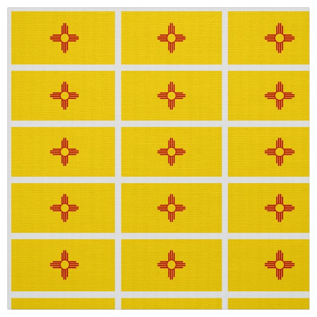 Tecido Bandeira de New mexico (Modelo)