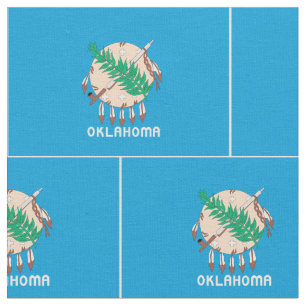 Tecido Bandeira de OKLAHOMA -