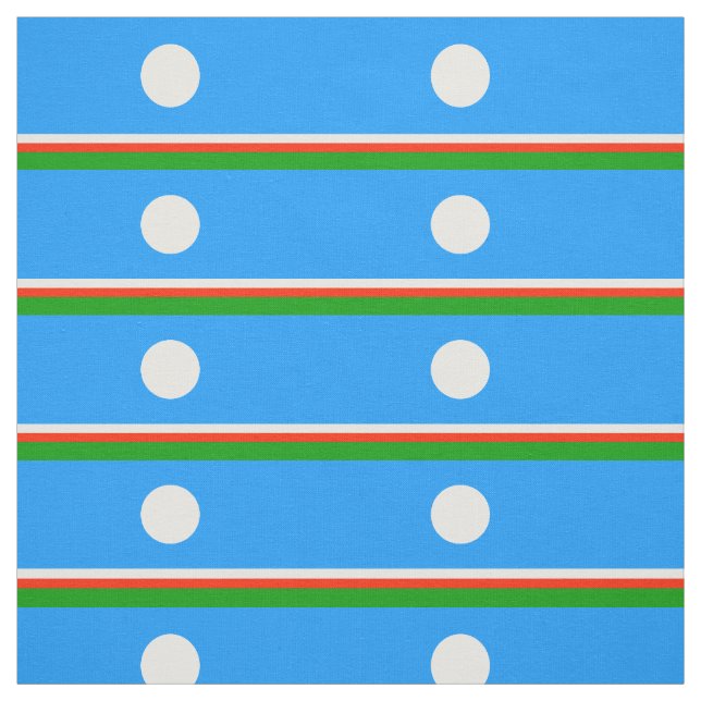 Tecido Bandeira de Sakha (Modelo)