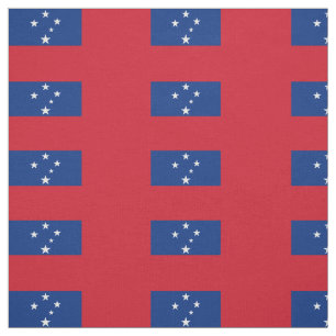 Tecido Bandeira de Samoa