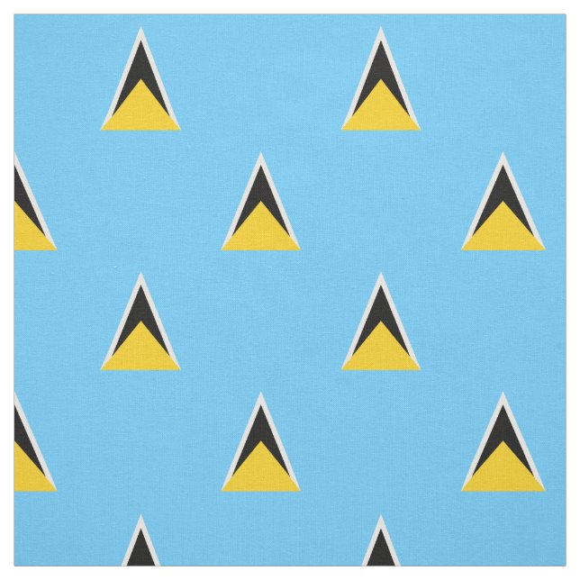 Tecido Bandeira de Santa Lúcia (Modelo)