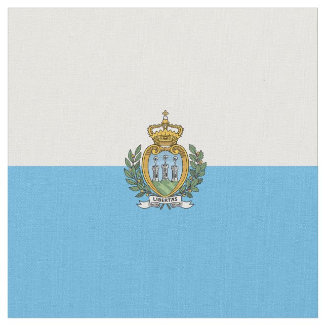 Tecido Bandeira de São Marino (Detalhe)
