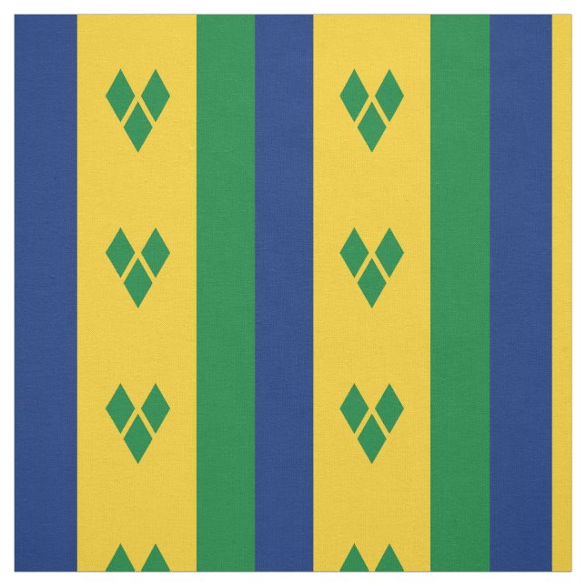 Tecido Bandeira de São Vicente (Modelo)
