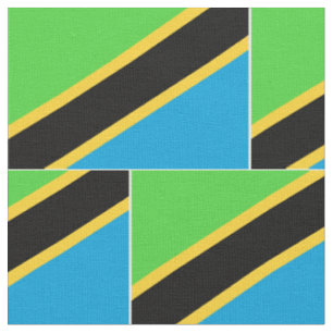 Tecido Bandeira de Tanzânia