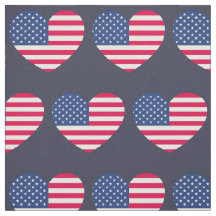 Bandeira do American Flag Heart Patriotic USA Bann