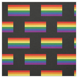 Tecido Bandeira do arco-íris do orgulho gay