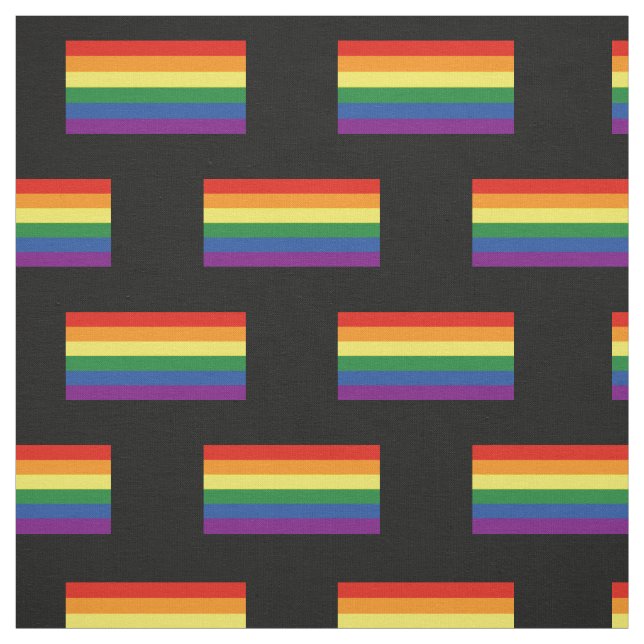 Tecido Bandeira do arco-íris do orgulho gay (Modelo)