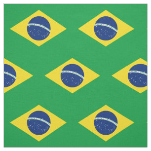 Tecido Bandeira do Brasil Patriótico