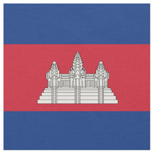 Tecido Bandeira do Camboja