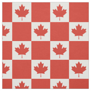 Tecido Bandeira do Canadá