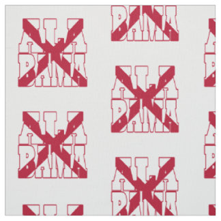 Tecido Bandeira do estado americano de Alabama