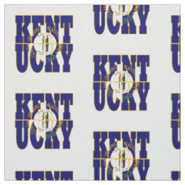 Tecido bandeira do estado americano de Kentucky