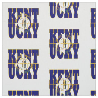Tecido bandeira do estado americano de Kentucky