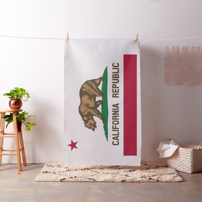 Tecido Bandeira do Estado da Califórnia (In Situ)