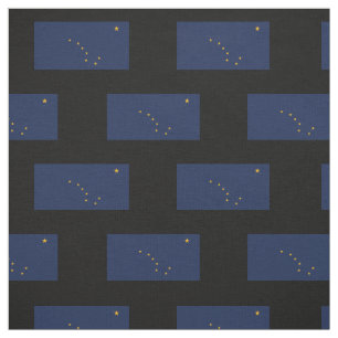 Tecido Bandeira do estado de Alaska